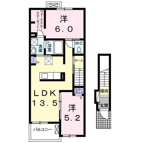 アルジャン（202） 間取り図画像
