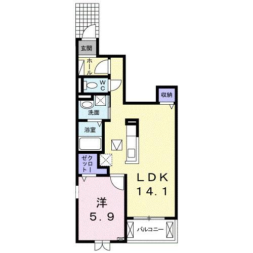 パラティーノ（105） 間取り図画像