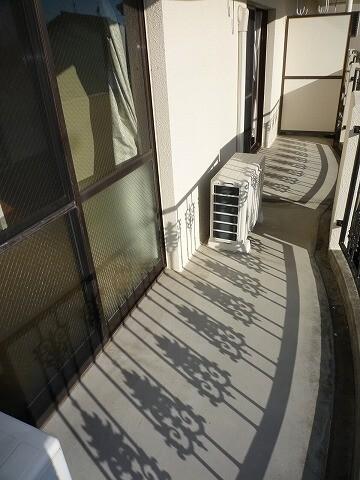 浜松市中央区向宿マンション バルコニー