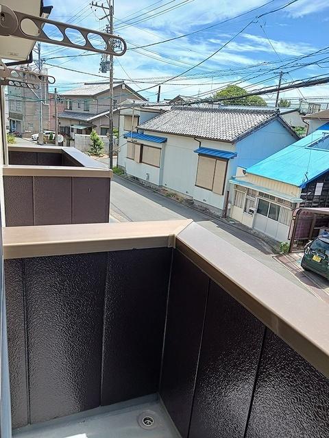 竜禅寺テラスハウス（WEST） バルコニー
