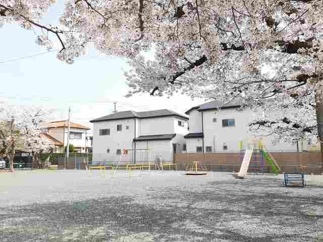 萩の原公園：150m