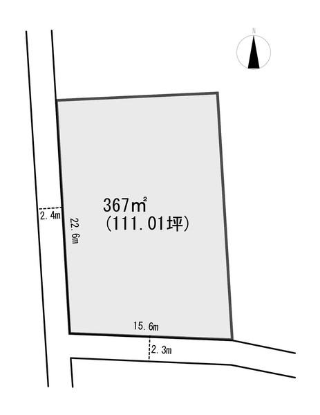 金折町土地 区画図