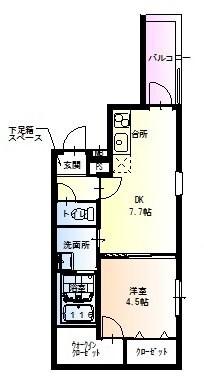  間取り図写真