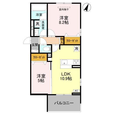 カーサ・ブレッツァ豊里（301） 間取り図画像