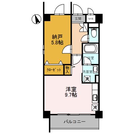 サンロード新和Ⅱ（106） 間取り図画像
