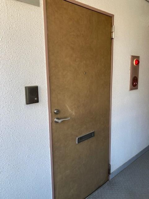 大阪市東淀川区豊里マンション 玄関