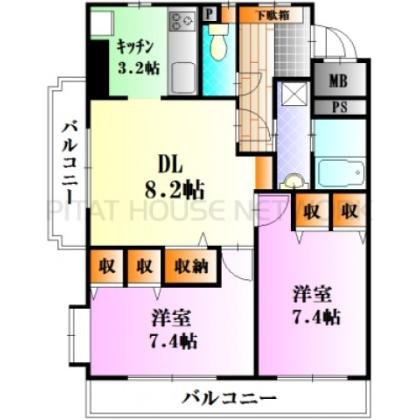  間取り図写真