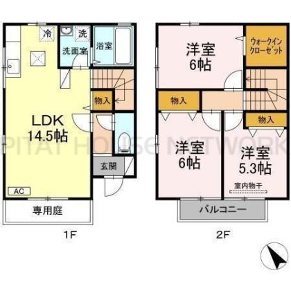  間取り図写真