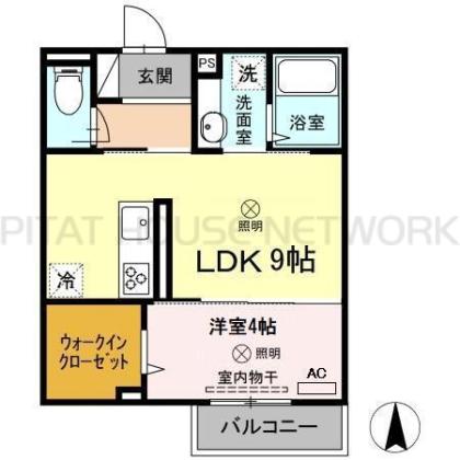 間取り図写真