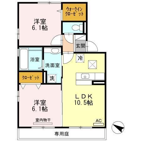 コリーヌメゾン（103） 間取り図画像