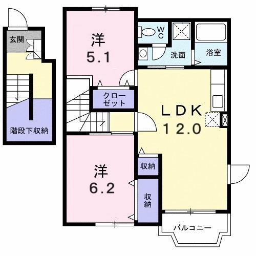 コリ−ヌ　メゾン（201） 間取り図画像
