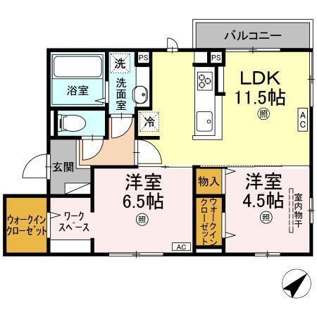  間取り図写真