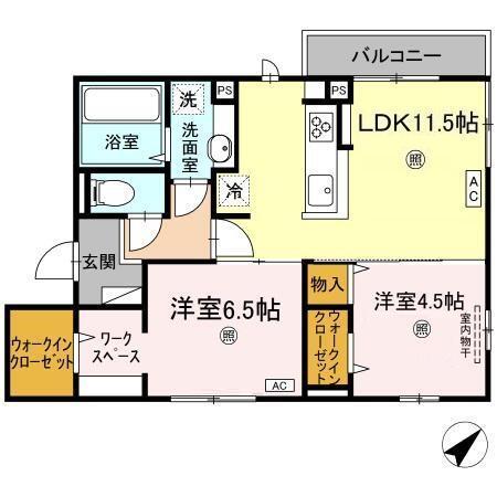 カーサ ヒサカ（301） 間取り図画像