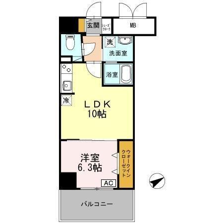 ＲＹＵＯ　ＨＩＬＬＳ（604） 間取り図画像