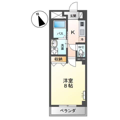 Bailey舟入本町 間取り図画像