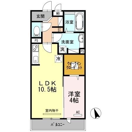 エリタージュ（104） 間取り図画像