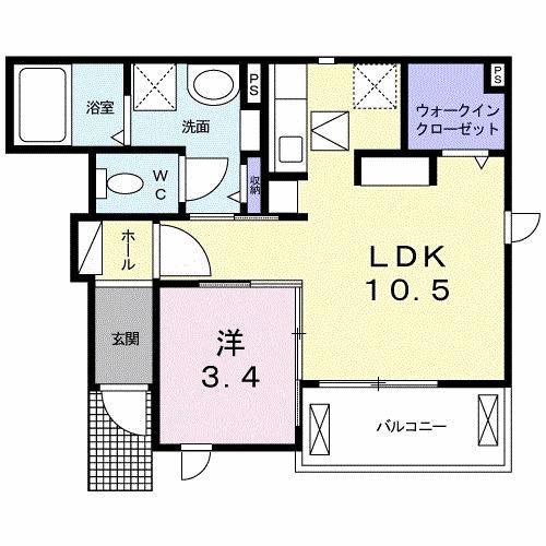 アークガーデン　Ⅱ（101） 間取り図画像