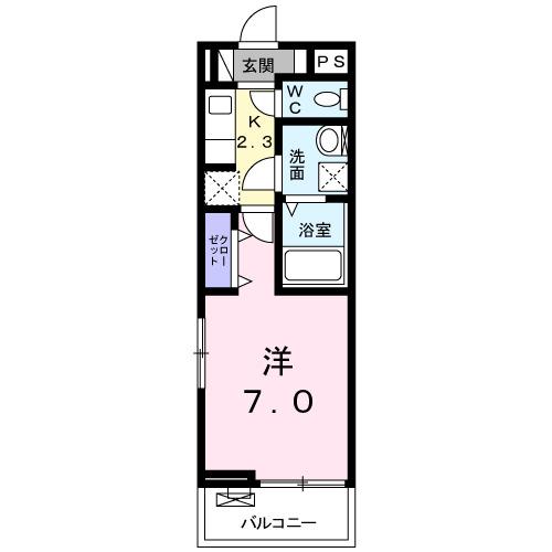 メインクーン（204） 間取り図画像