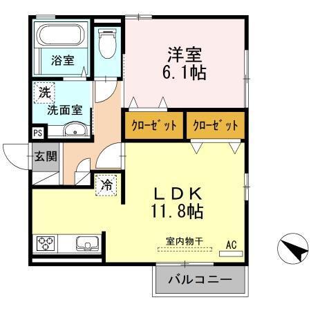 アムールＫ（202） 間取り図画像