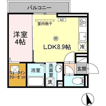 sun road en（104） 間取り図画像