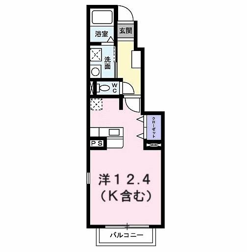 アルバーダＢ（102） 間取り図画像