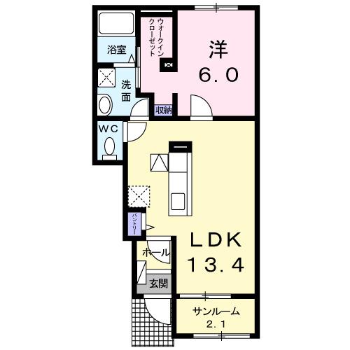 響　（ひびき）（104） 間取り図画像