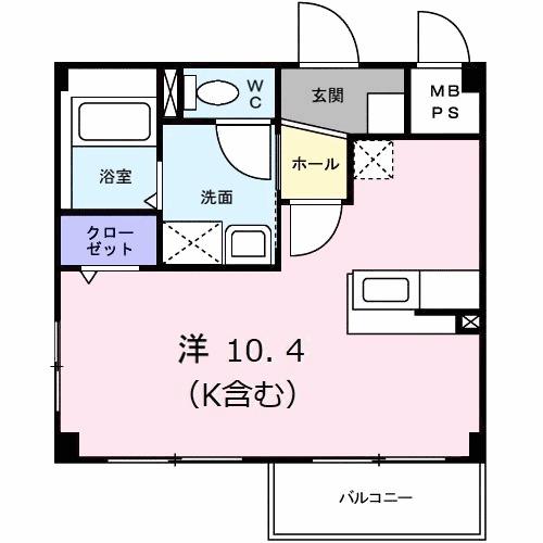 サン　ユニゾン（103） 間取り図画像