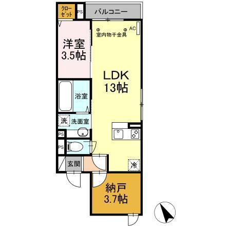  間取り図写真