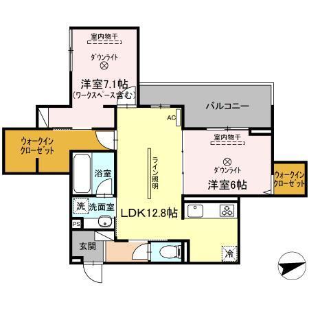  間取り図写真