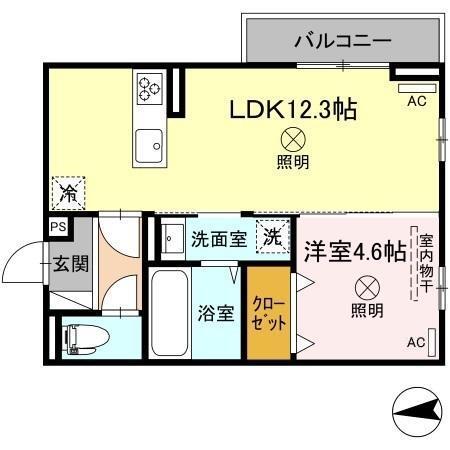  間取り図写真