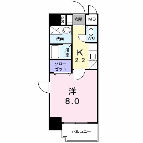 アイ・フィオーレ東原（703） 間取り図画像