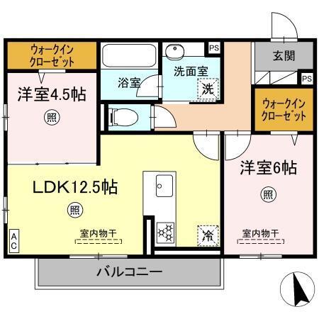 サンコートHIKARI（207） 間取り図画像