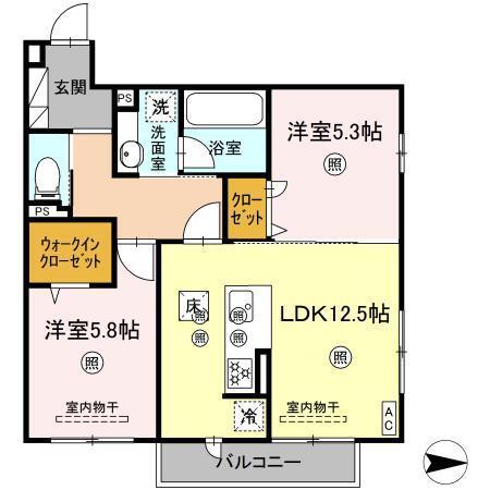  間取り図写真