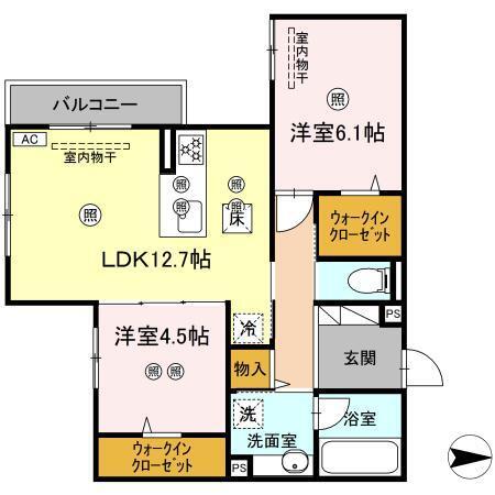  間取り図写真