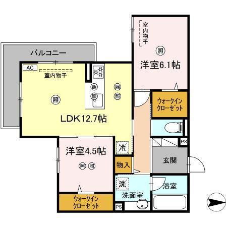  間取り図写真