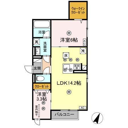 間取り図写真