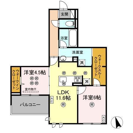  間取り図写真