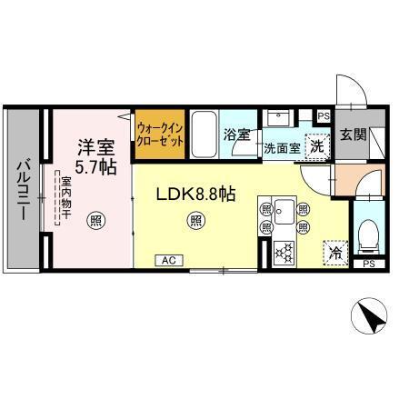  間取り図写真