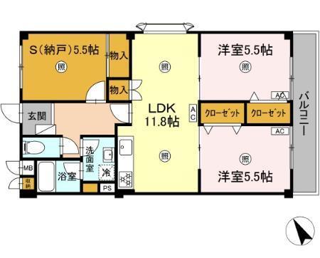  間取り図写真