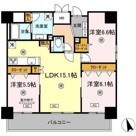  間取り図写真
