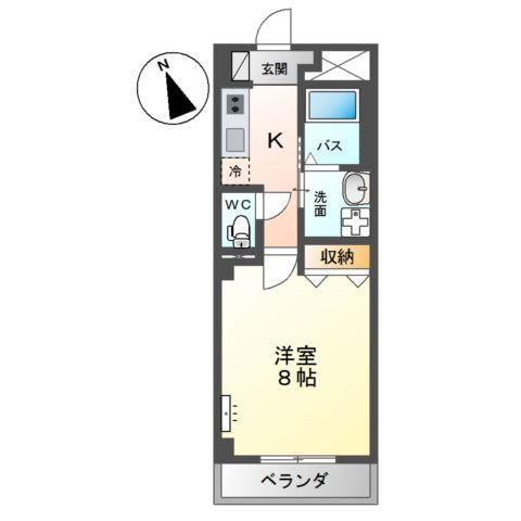 Bailey舟入本町 間取り図画像