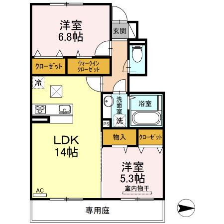  間取り図写真