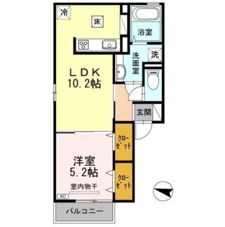 アーク　フォレ（101） 間取り図画像