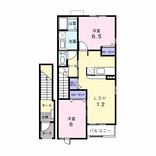 フィオーレＡ（205） 間取り図画像