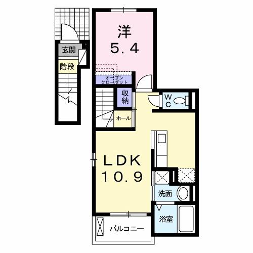 イブコート（202） 間取り図画像