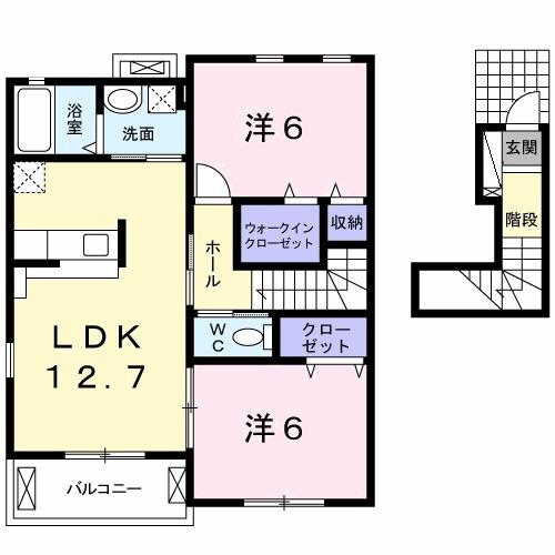 セレーノ　Ｇ（202） 間取り図画像
