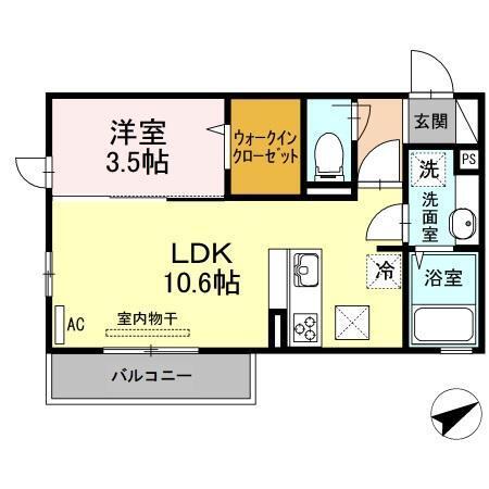 ライズ（103） 間取り図画像