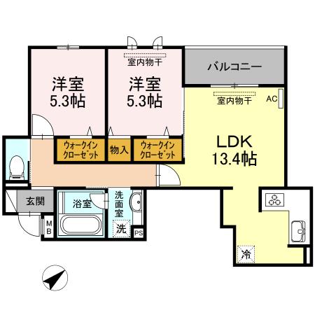 間取り図写真
