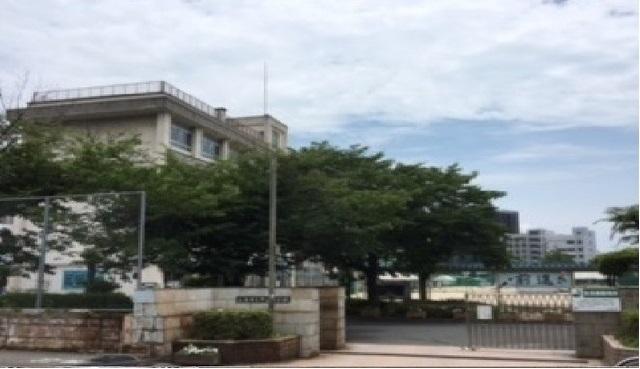 中広中学校：350m