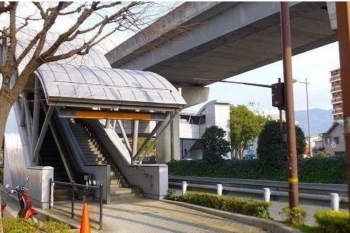 アストラムライン中筋駅：550m